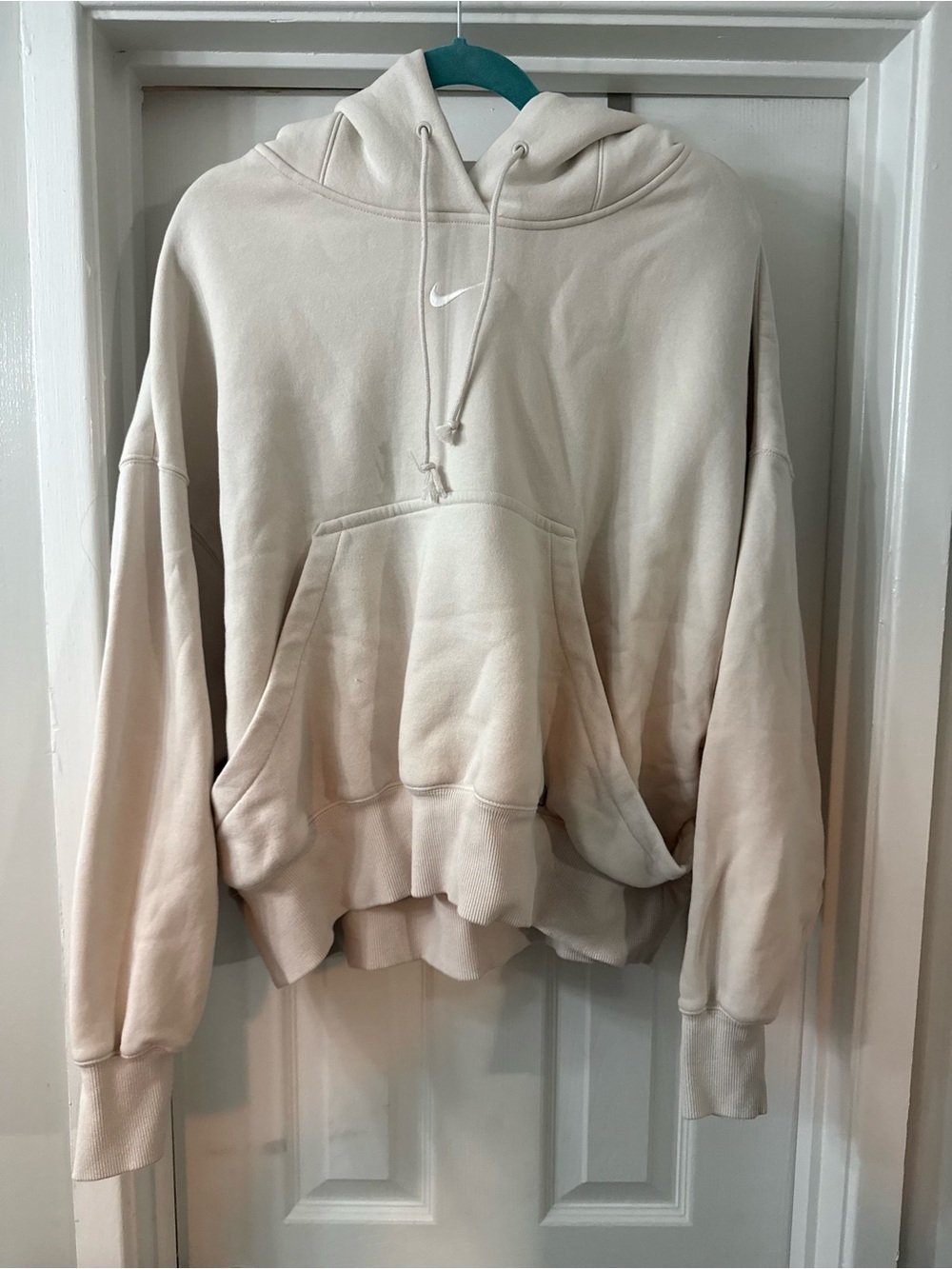 Nike Oversized Phoenix Cream Hoodie